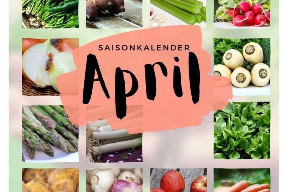 04 Saisonkalender April
